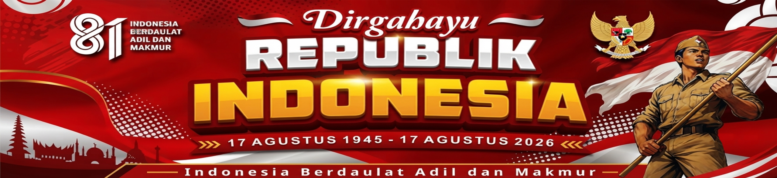 DIRGAHAYU RI 81TH 2026